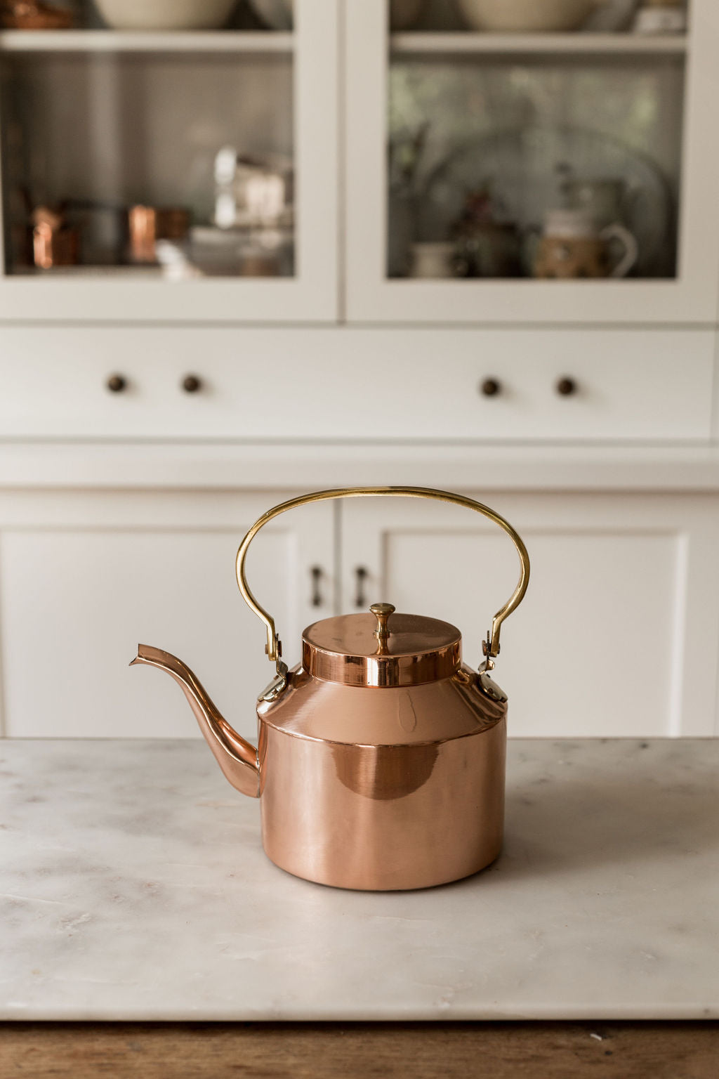 English Copper Tea Kettle
