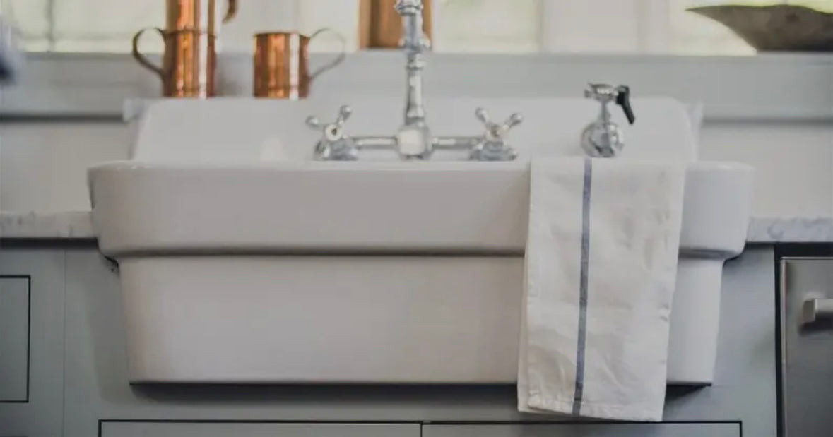 Blue Cornish Tea Towel