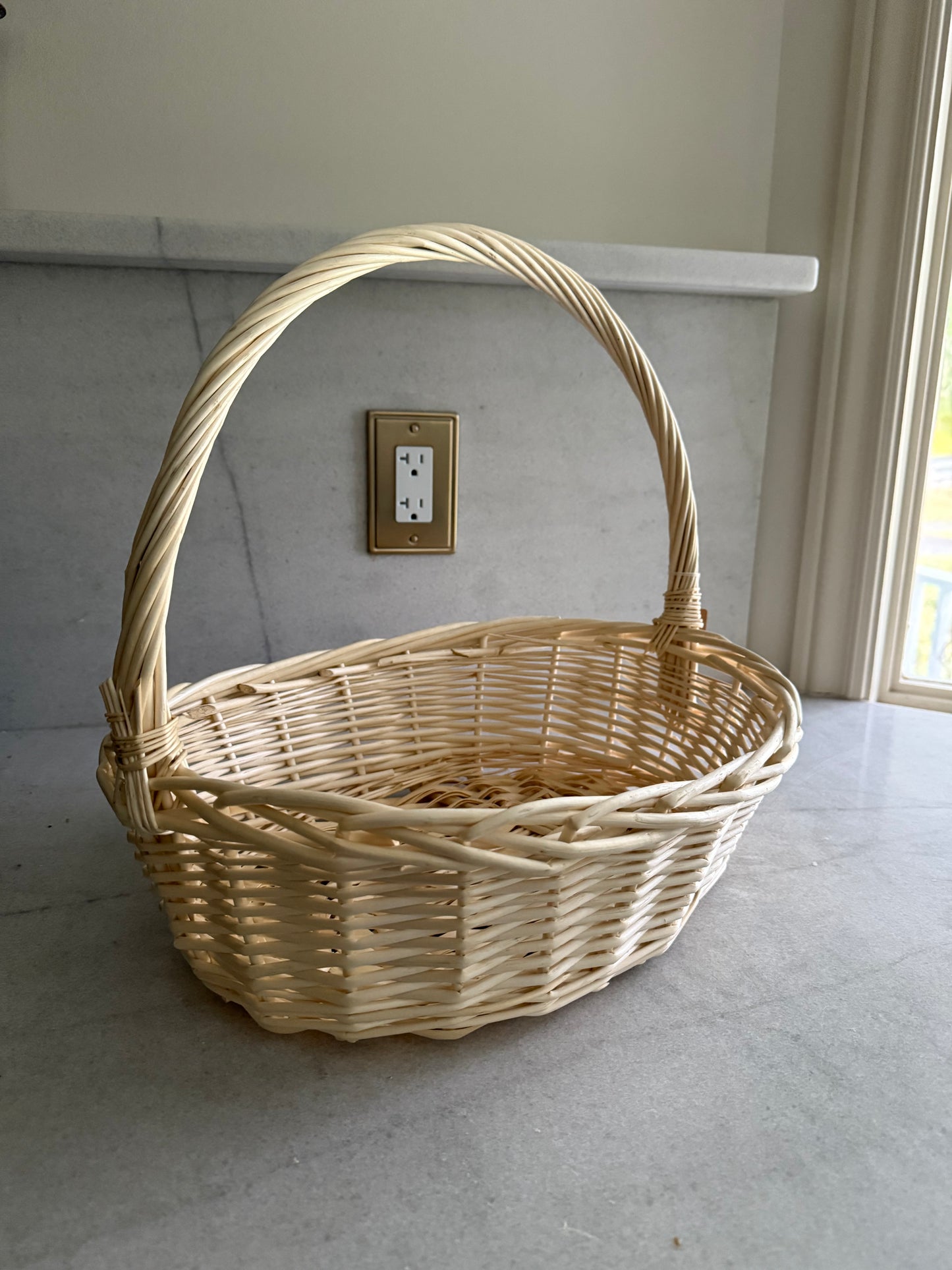 Oval Willow Basket