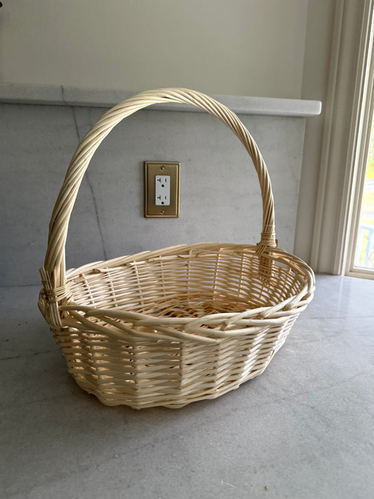 Oval Willow Basket
