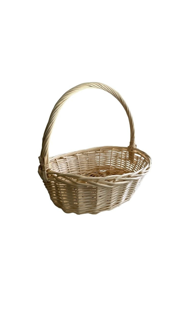 Oval Willow Basket