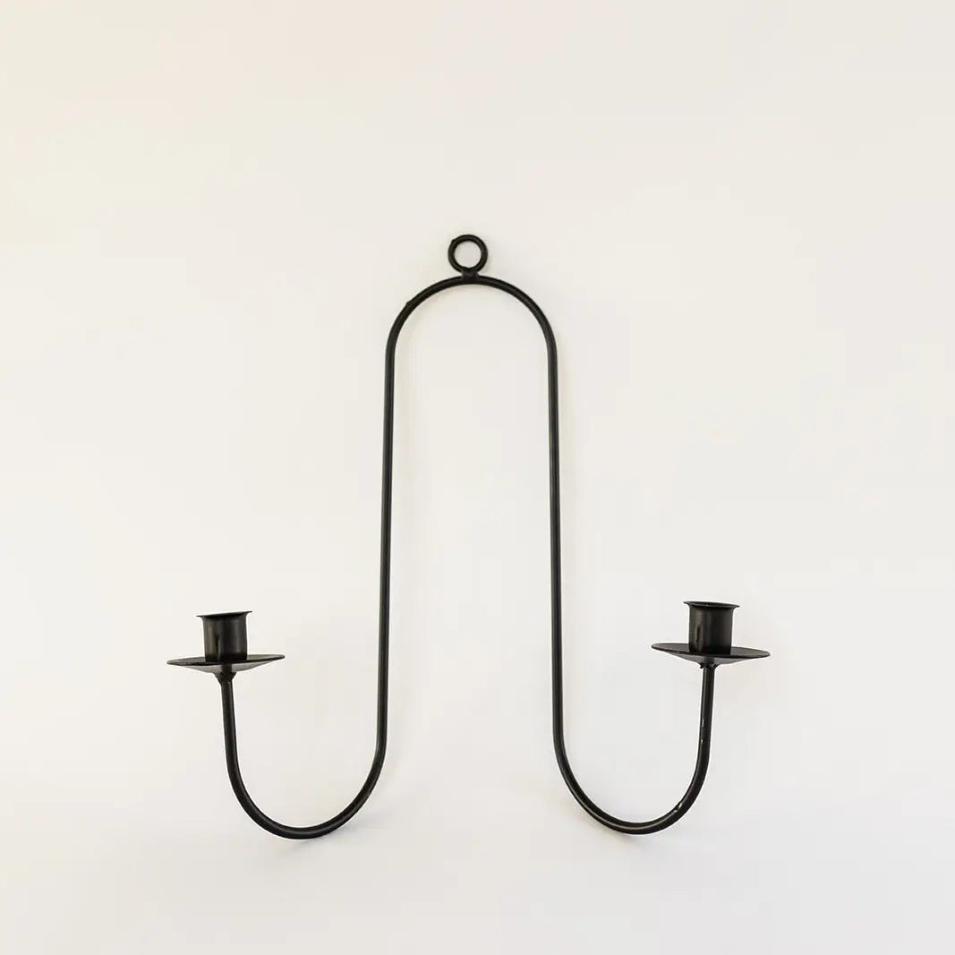 Twin Candle Sconce