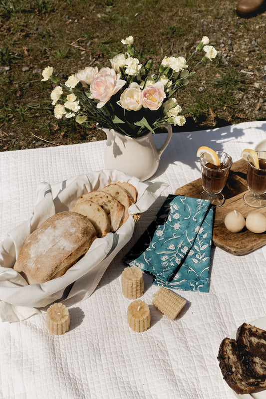 Cotton Napkins Pair - Meadow Song